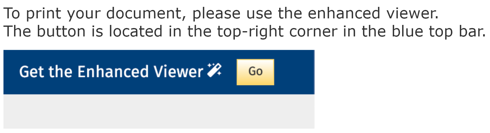 For best results use the print button found under File in the SmartDraw UI.